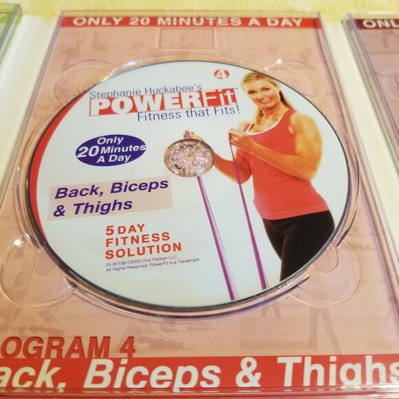 Stephanie Huckabee's Powerfit DVD set of 5 - Picture 8 of 9